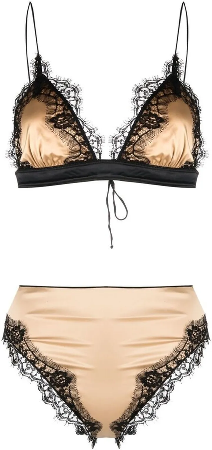 Lace-Trim Binkini