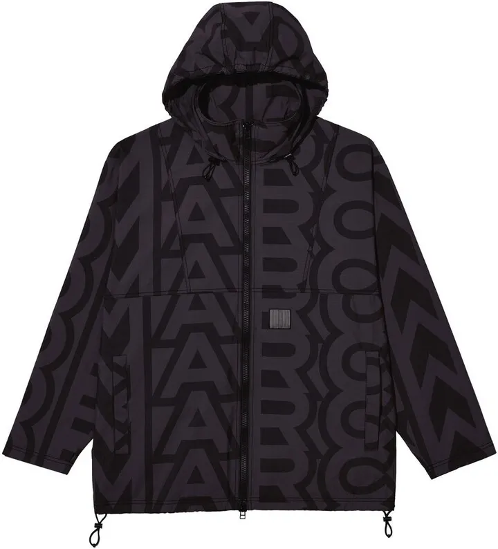 Monogram-Pattern Ripstop Jacket