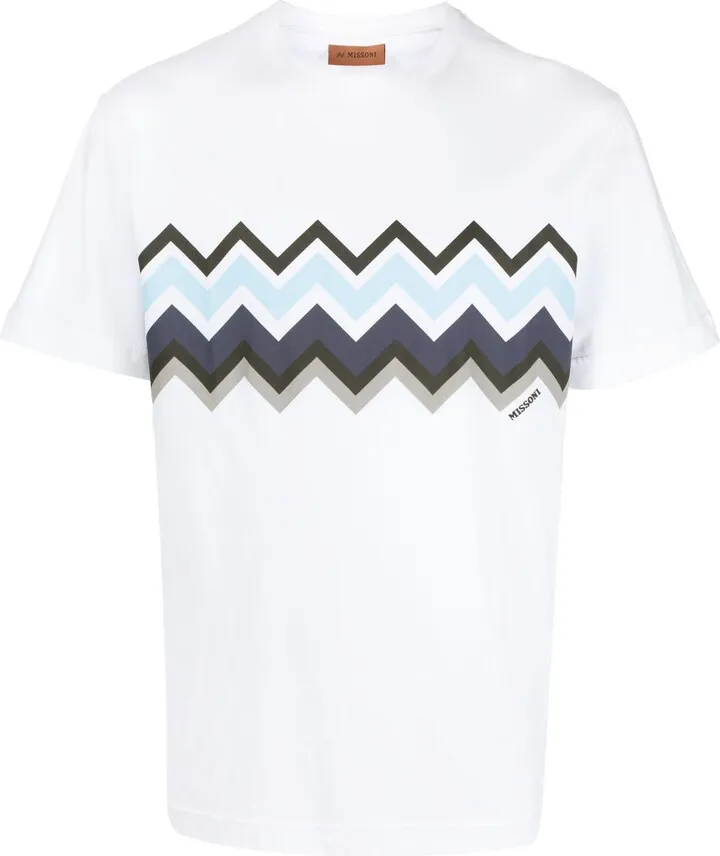 graphic-print short sleeved T-shirt