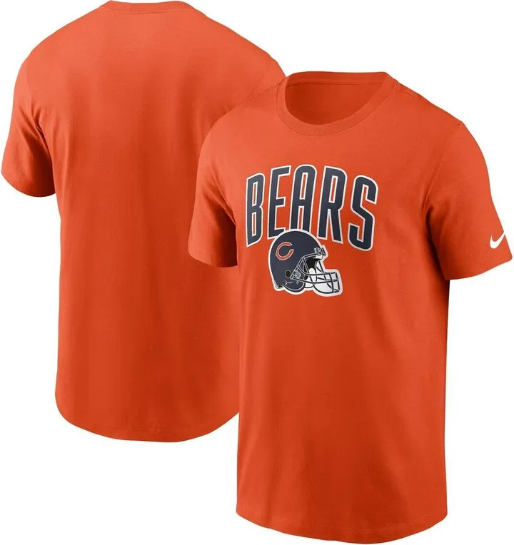 Men's Nike Orange Chicago Bears Team Athletic T-shirt