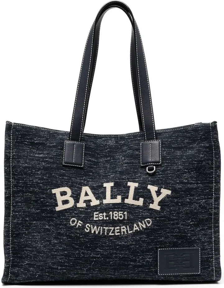 Embroidered Logo Tote Bag