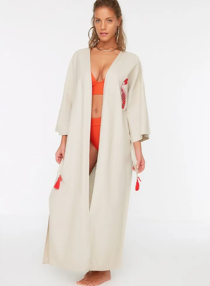 Embroidery Kimono
