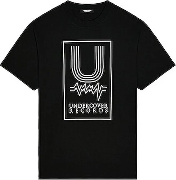Undercover Records Tee in Black