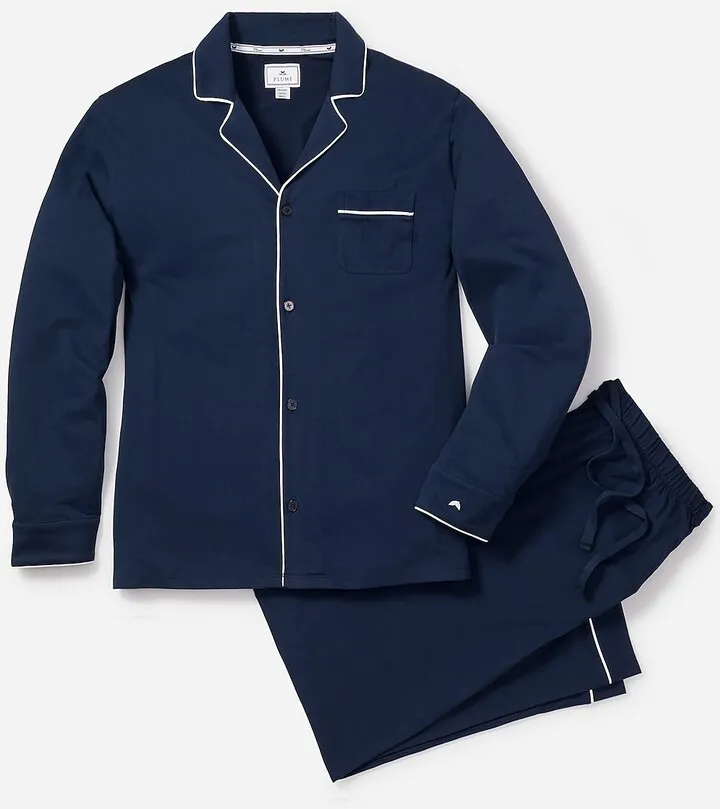 Petite Plume™ men's classic Pima cotton pajama set
