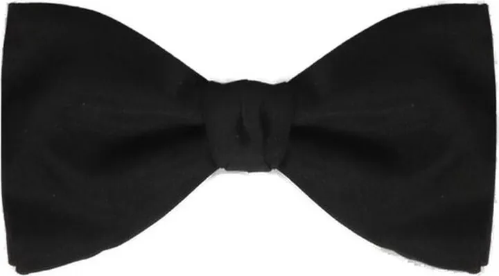 Saint Laurent Satin Bow Tie