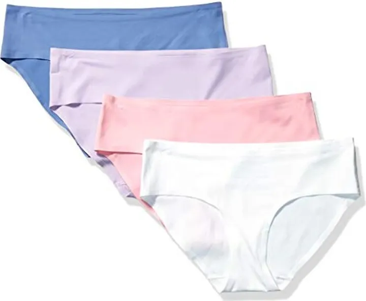 Amazon Essentials Women's Seamless Bonded Stretch Hipster Underwear