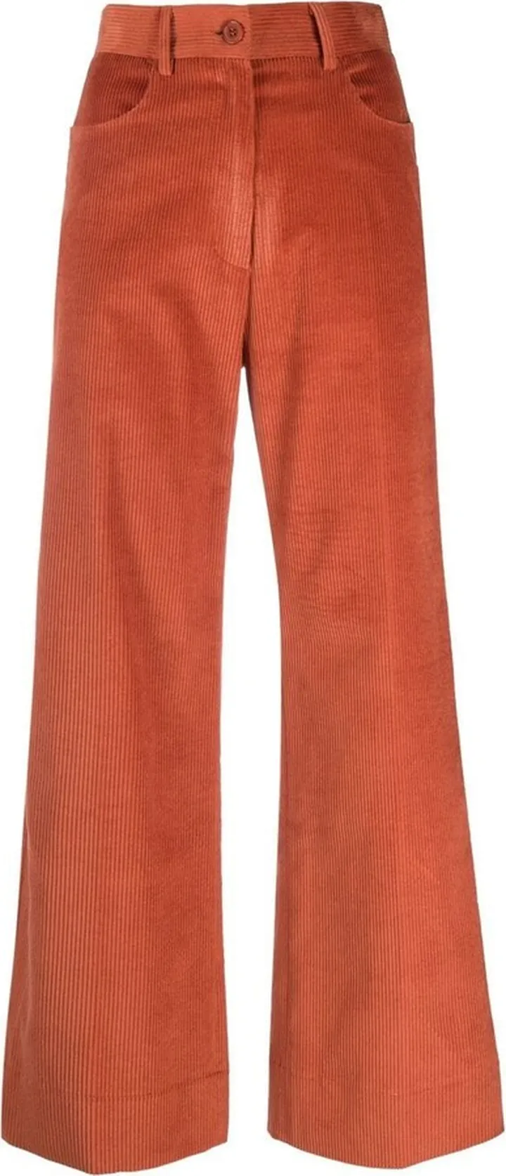 Corduroy Cropped Trousers