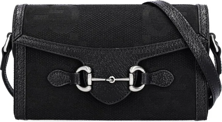 GG canvas Horsebit 1955 mini bag