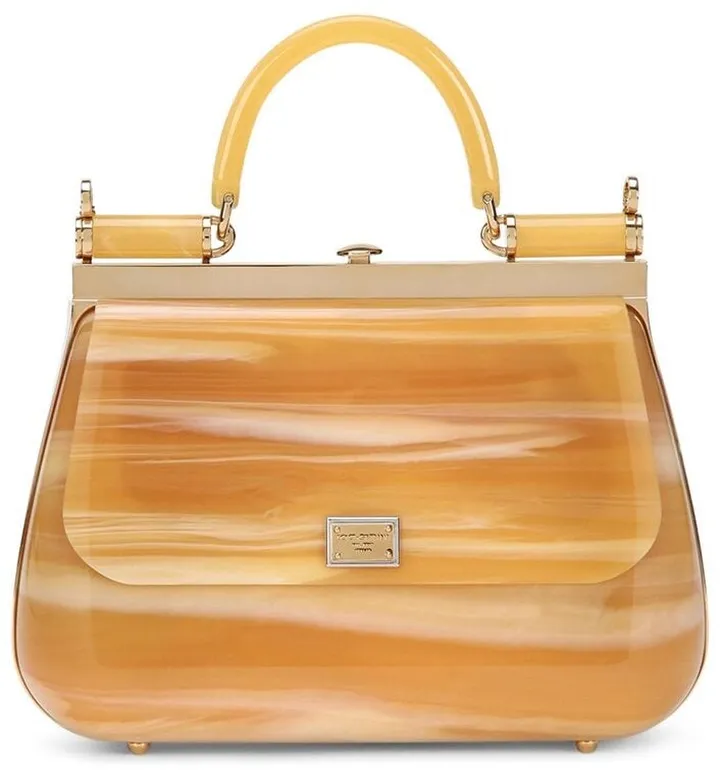 Sicily Box top-handle bag