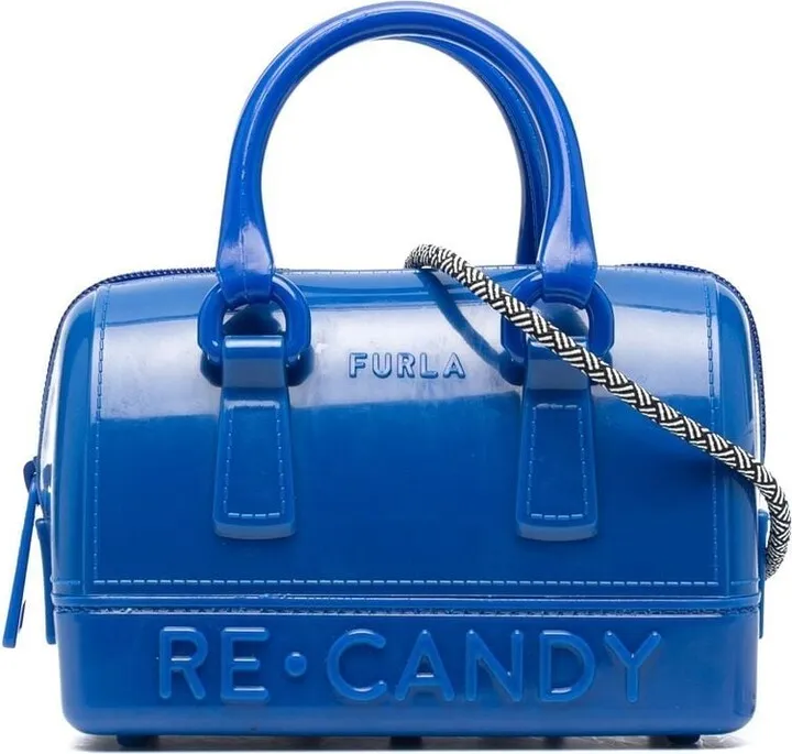 Candy logo-embossed mini bag