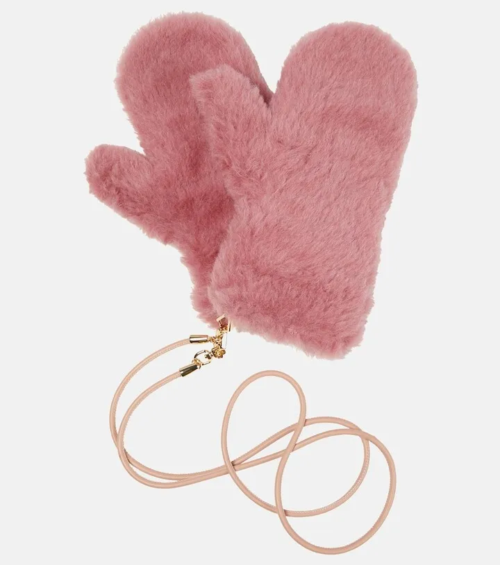 Ombrato teddy mittens