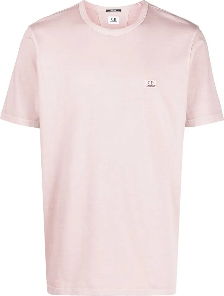 logo-embroidered cotton T-shirt