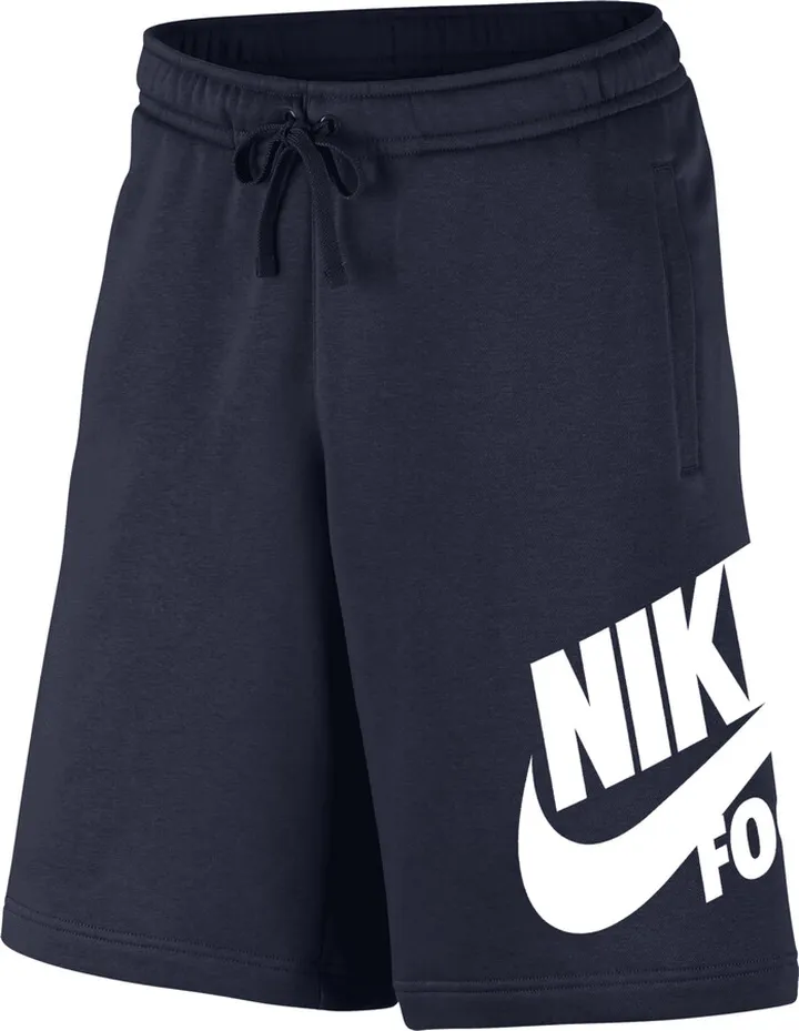 Men's Nike Sportswear Club Fleece Football Shorts in Blue