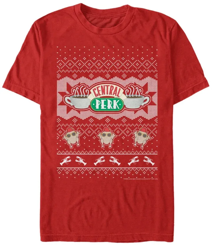Men's Friends Central Perk Short Sleeve T-shirt