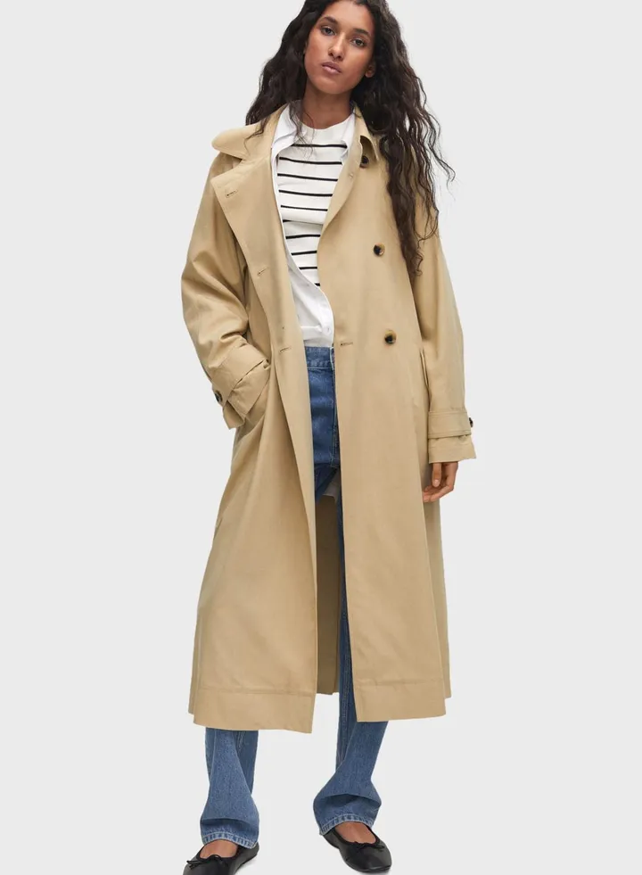 Longline Trench Coat