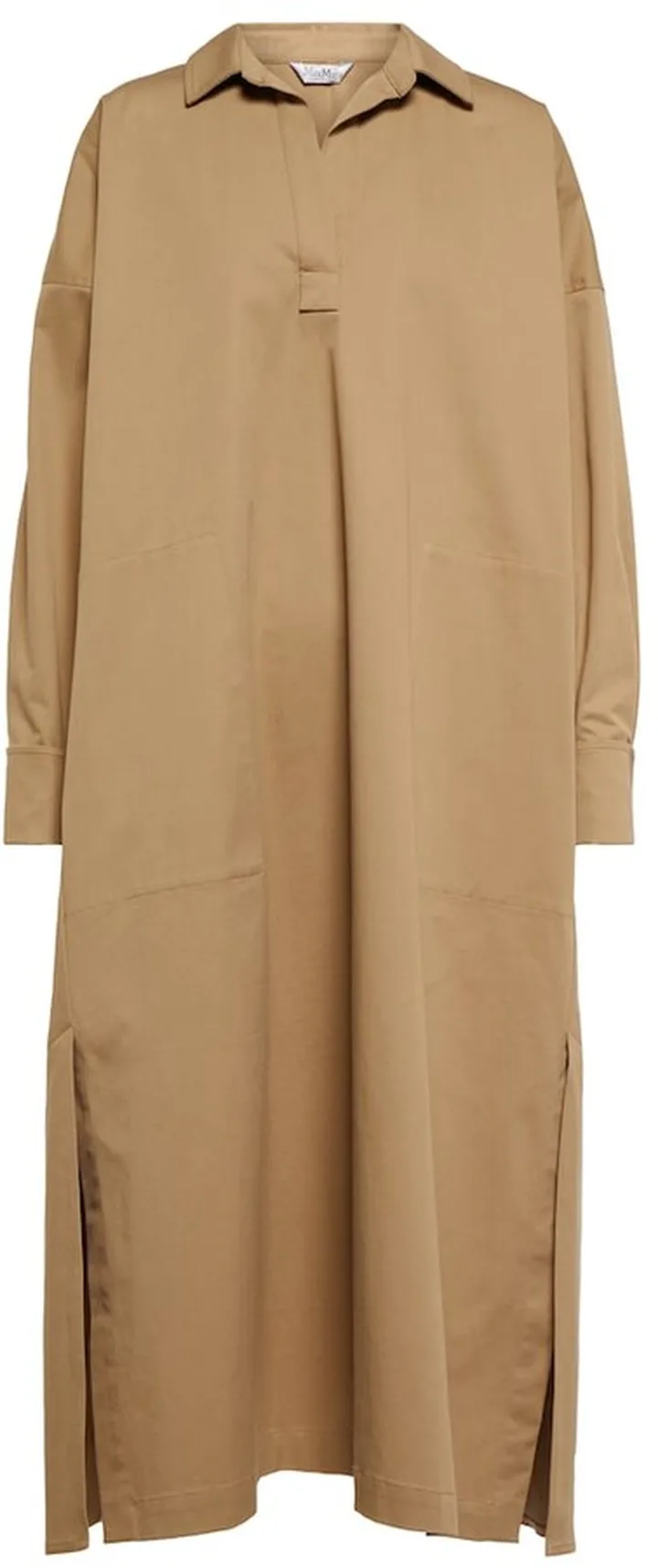 Curvone cotton-blend midi dress