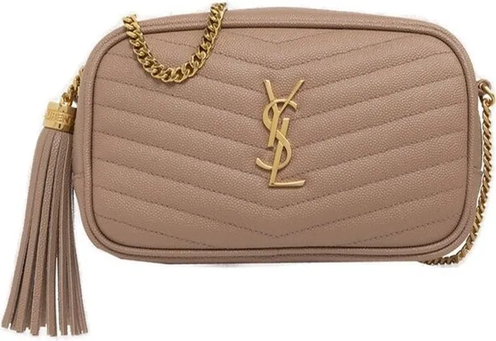 Saint Laurent Lou Quilted Mini Shoulder Bag