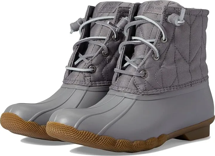 Sperry Saltwater Seacycled Nylon (Grey) Women's Boots