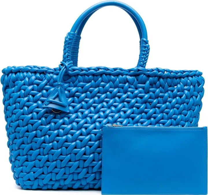 Icon leather tote bag