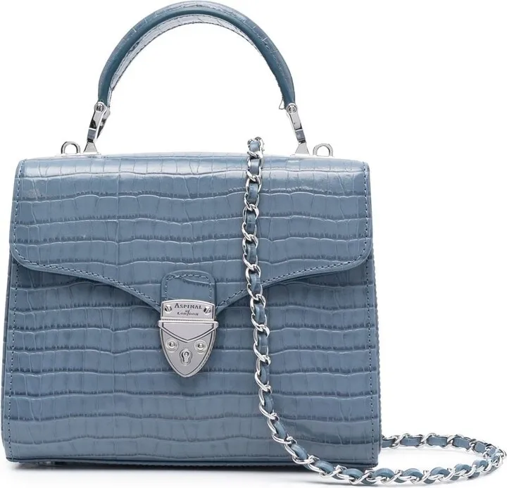 midi Mayfair leather tote bag