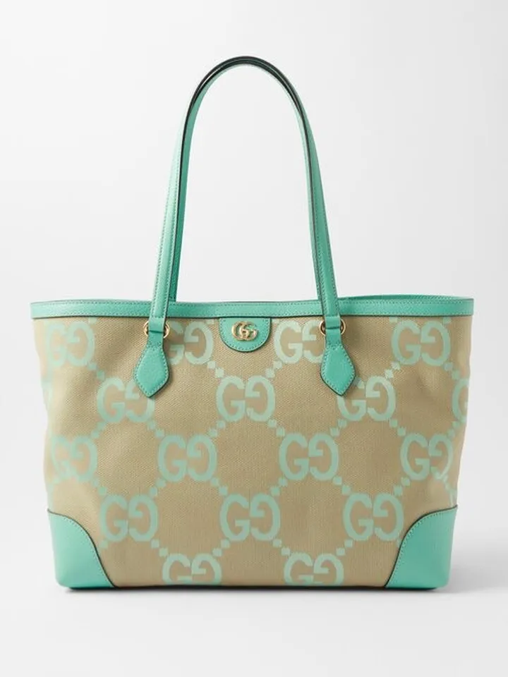 Ophidia Gg Jumbo Supreme-canvas Tote Bag