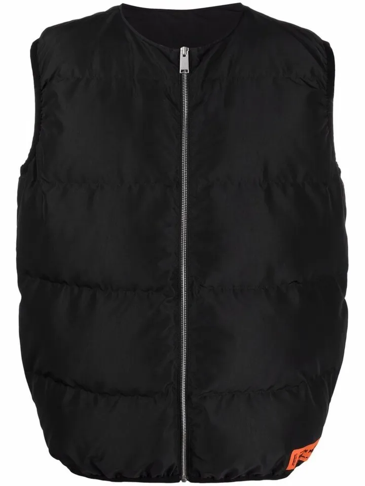 Logo-Tape Padded Gilet