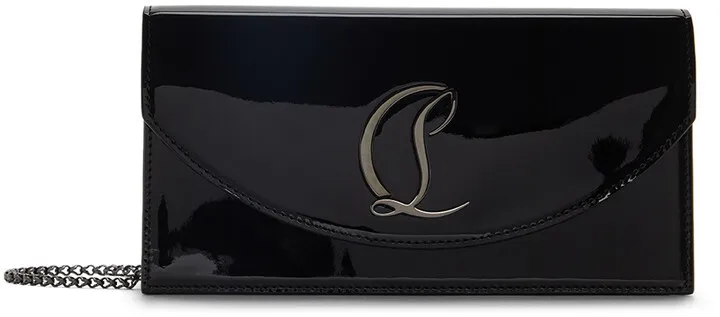 Christian Louboutin Black Loubi54 Shoulder Bag