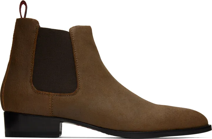 Hugo Brown Culth Chelsea Boots