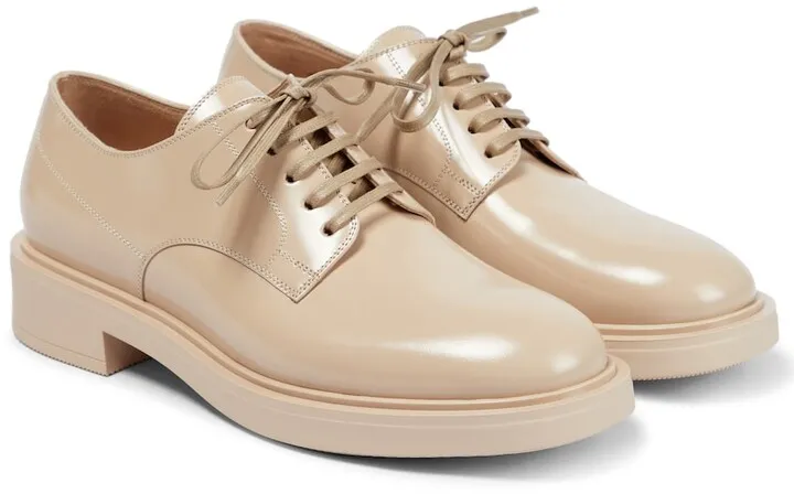 Bobby patent leather Derby shoes