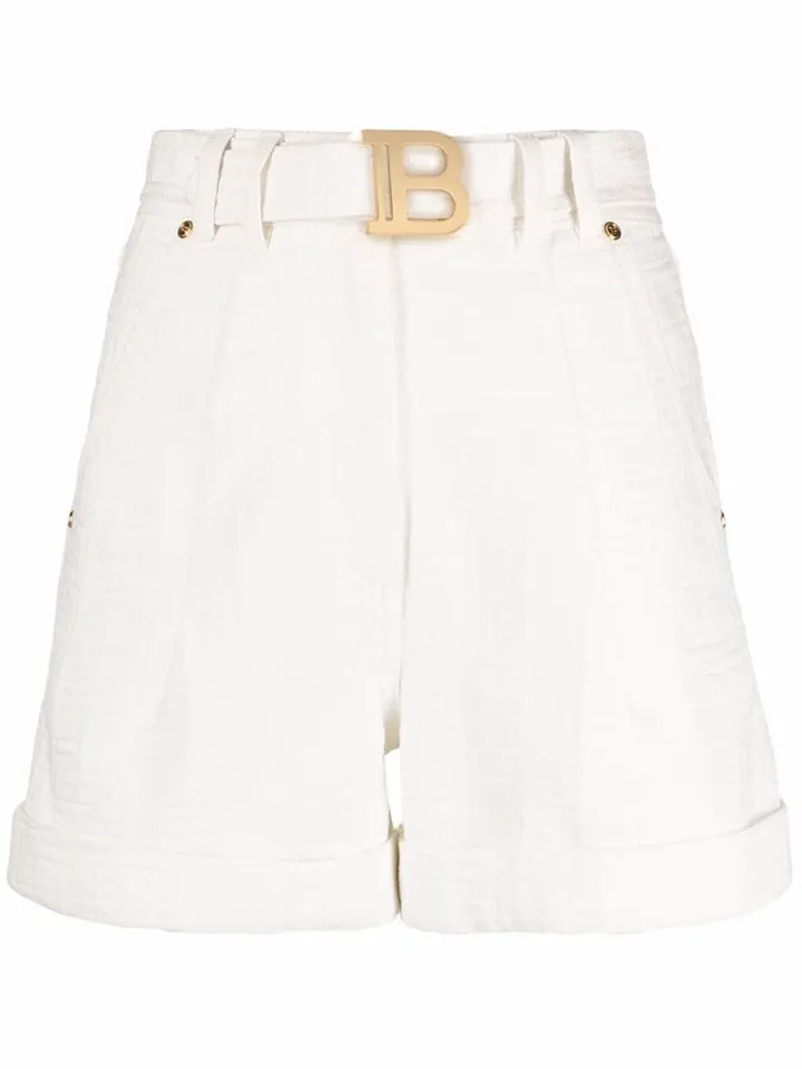 Jacquard Monogram Shorts