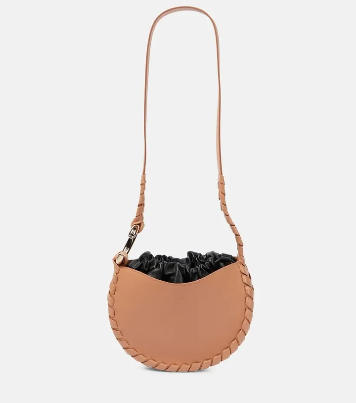 Mate Small leather shoulder bag