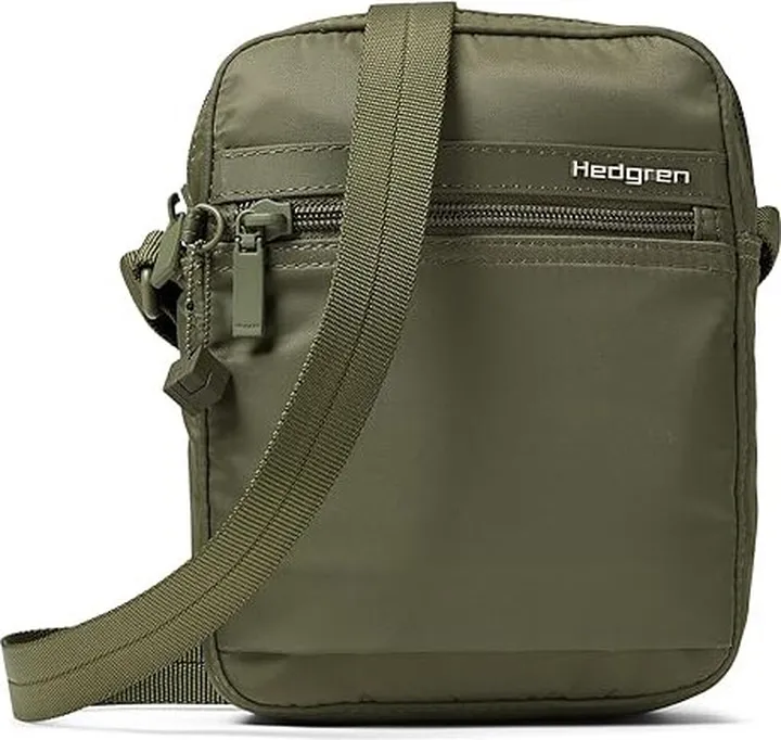 Hedgren Rush RFID Crossbody (Olive Night) Cross Body Handbags
