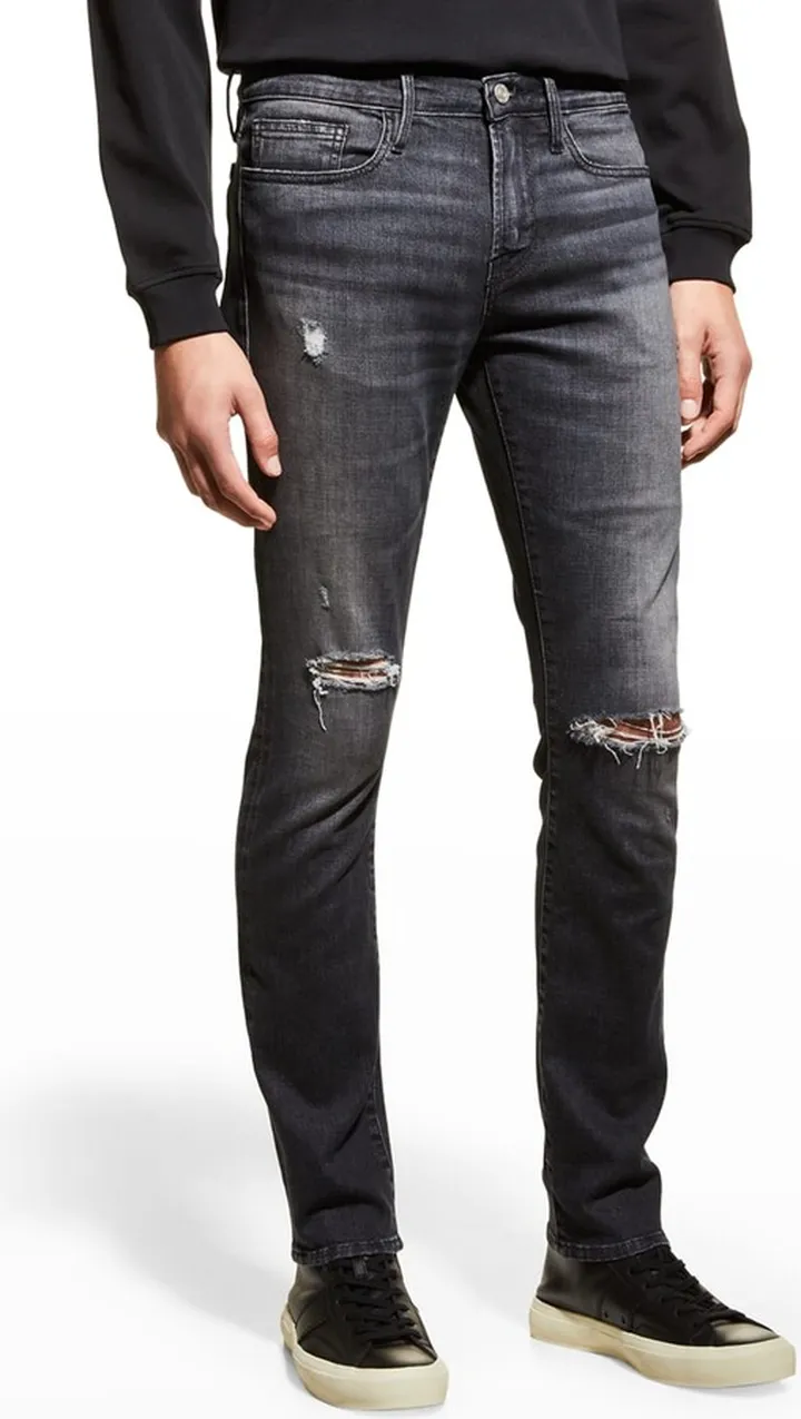 Men's L'Homme Skinny Degradable Jeans