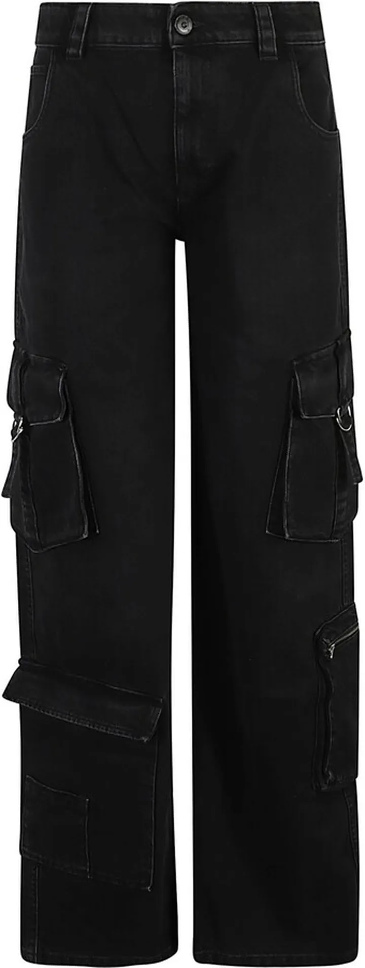 Cargo Zip Jeans