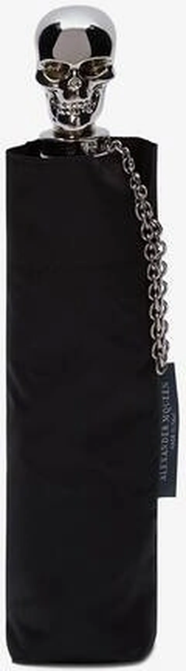 Women's Black Skull Umbrella In Black