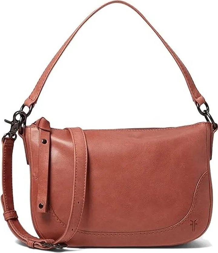 Frye Melissa Crossbody (Pink Taupe) Handbags