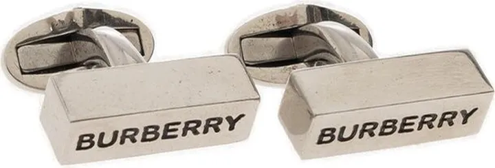 Burberry Logo Engraved Cuff Links