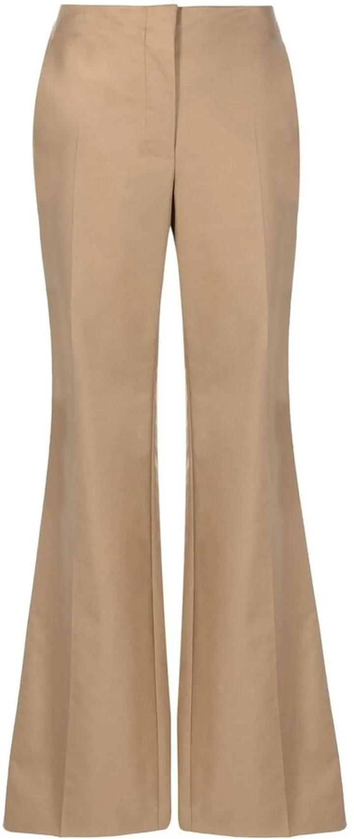 Cropped Flared Trousers