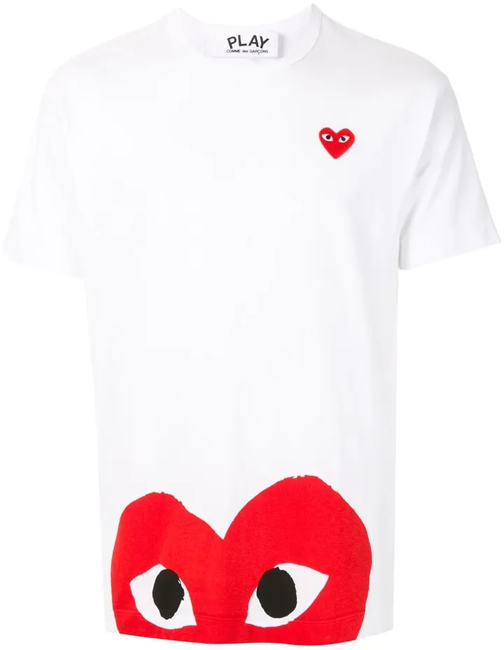 logo print T-shirt