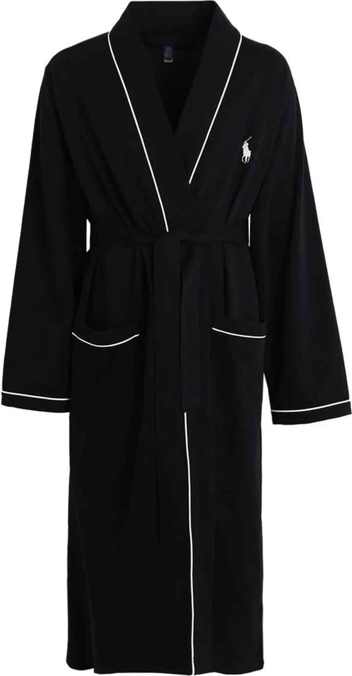 Dressing Gown Or Bathrobe Black