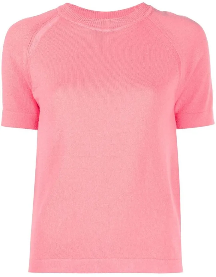 Short-Sleeve Knitted Top