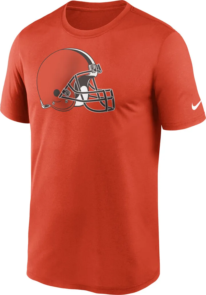 Nike Men's Dri-FIT Logo Legend (NFL Cleveland Browns) T-Shirt in Orange