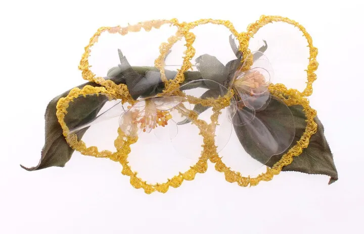 Dolce & Gabbana Floral clear HANDMADE Women's Brooch