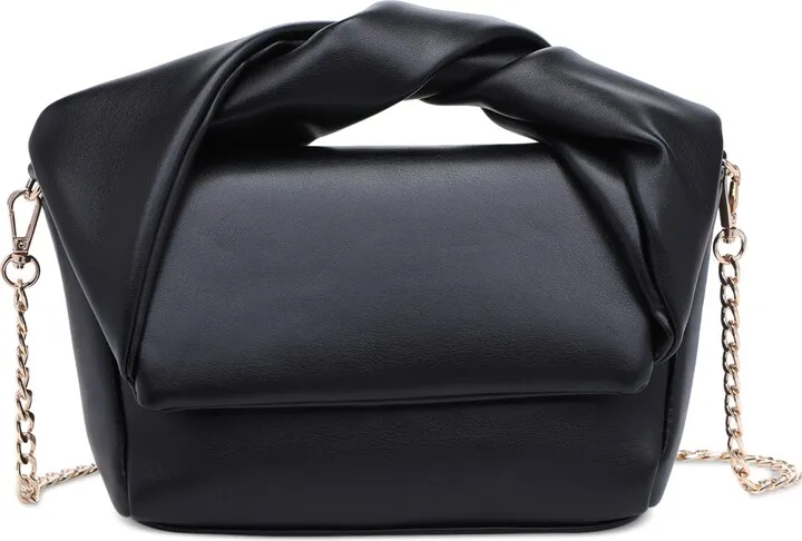 Urban Expressions Odette Twist Top Handle Bag