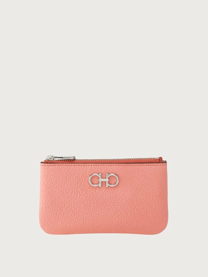 Ferragamo Women Gancini key holder Pink