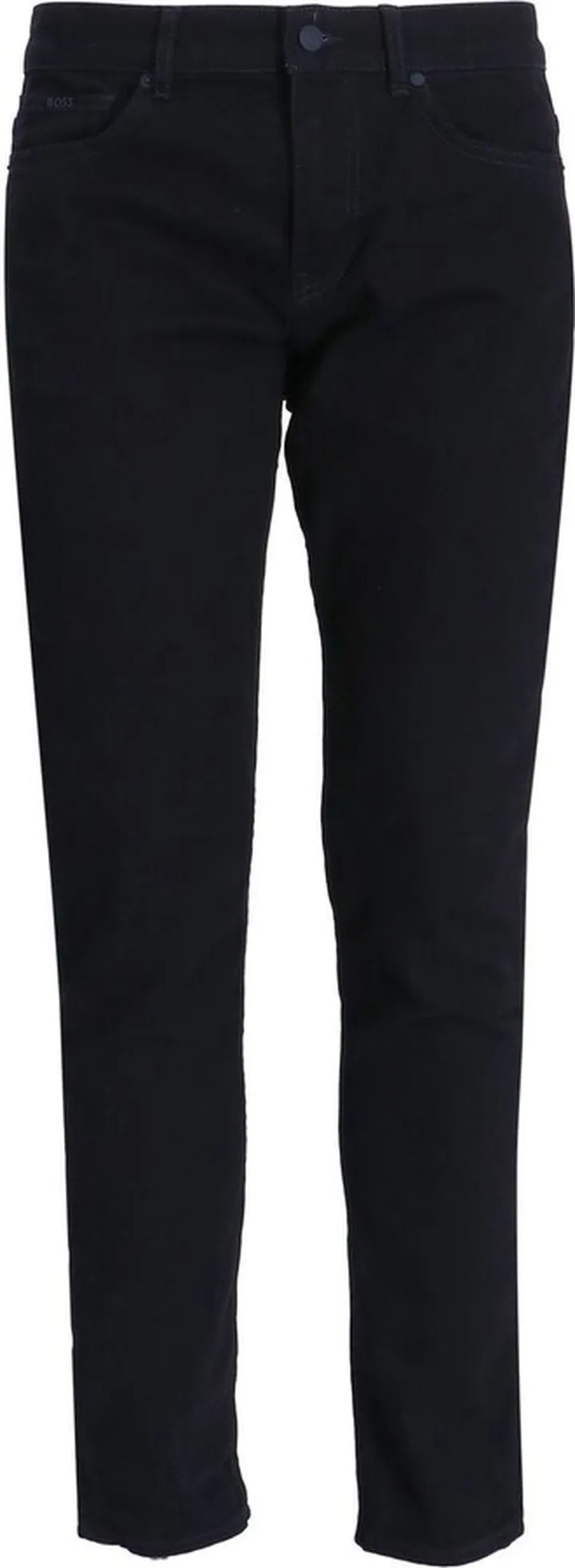 Cotton-Stretch Tapered-Leg Trousers