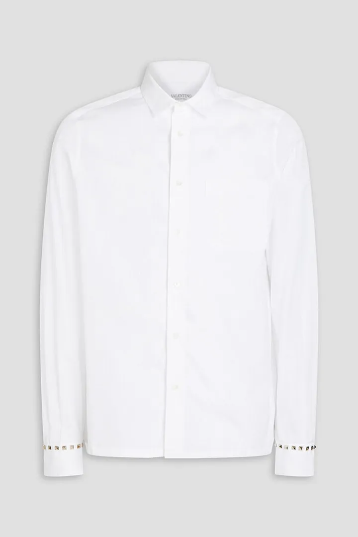 Cotton-poplin shirt