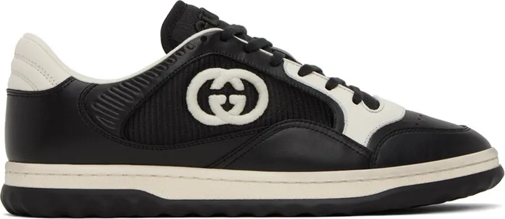 Gucci Black Interlocking G Sneakers