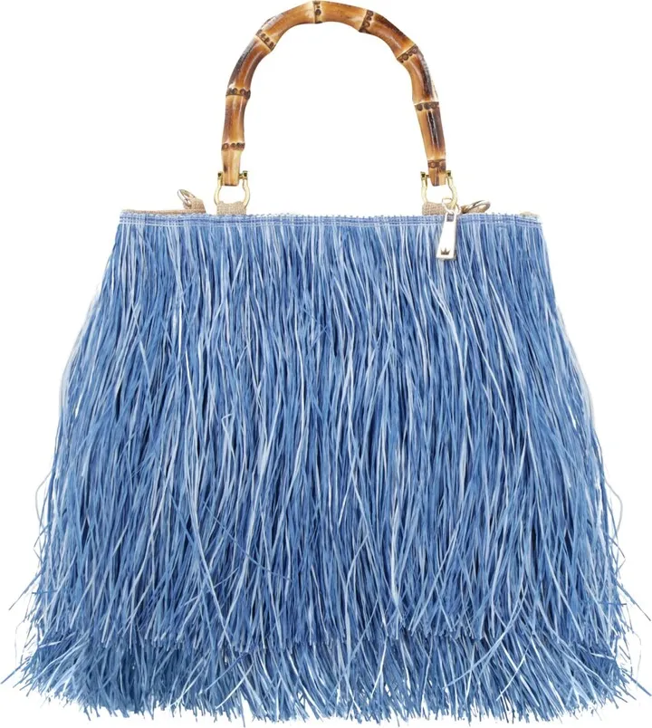 Sicily Raffia Tote Bag