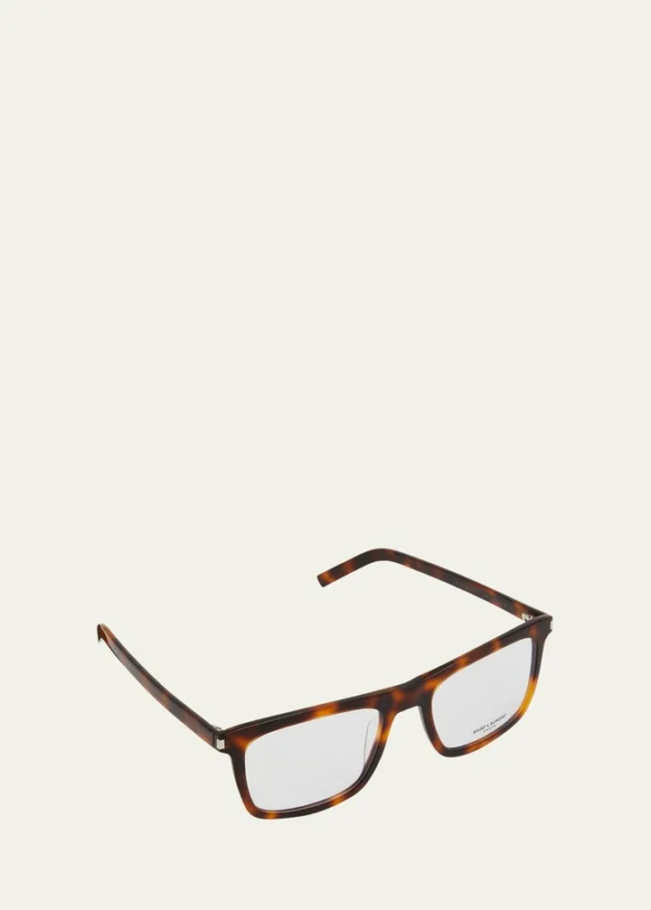 Men's Acetate Rectangle Optical Frames